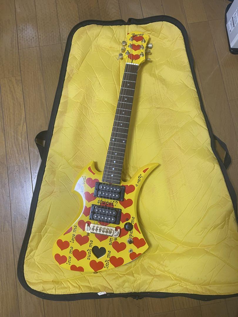 Burny YH-JR hide イエローハートJr.アンプ内蔵ミニギター