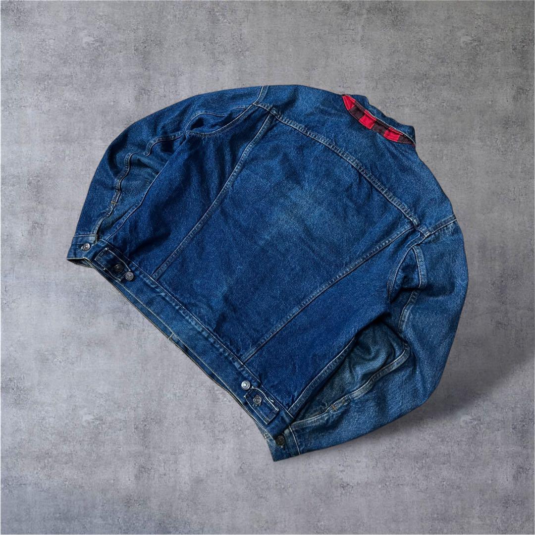 Levi's80sデニムジャケット71411 0816 46LインディゴUSA