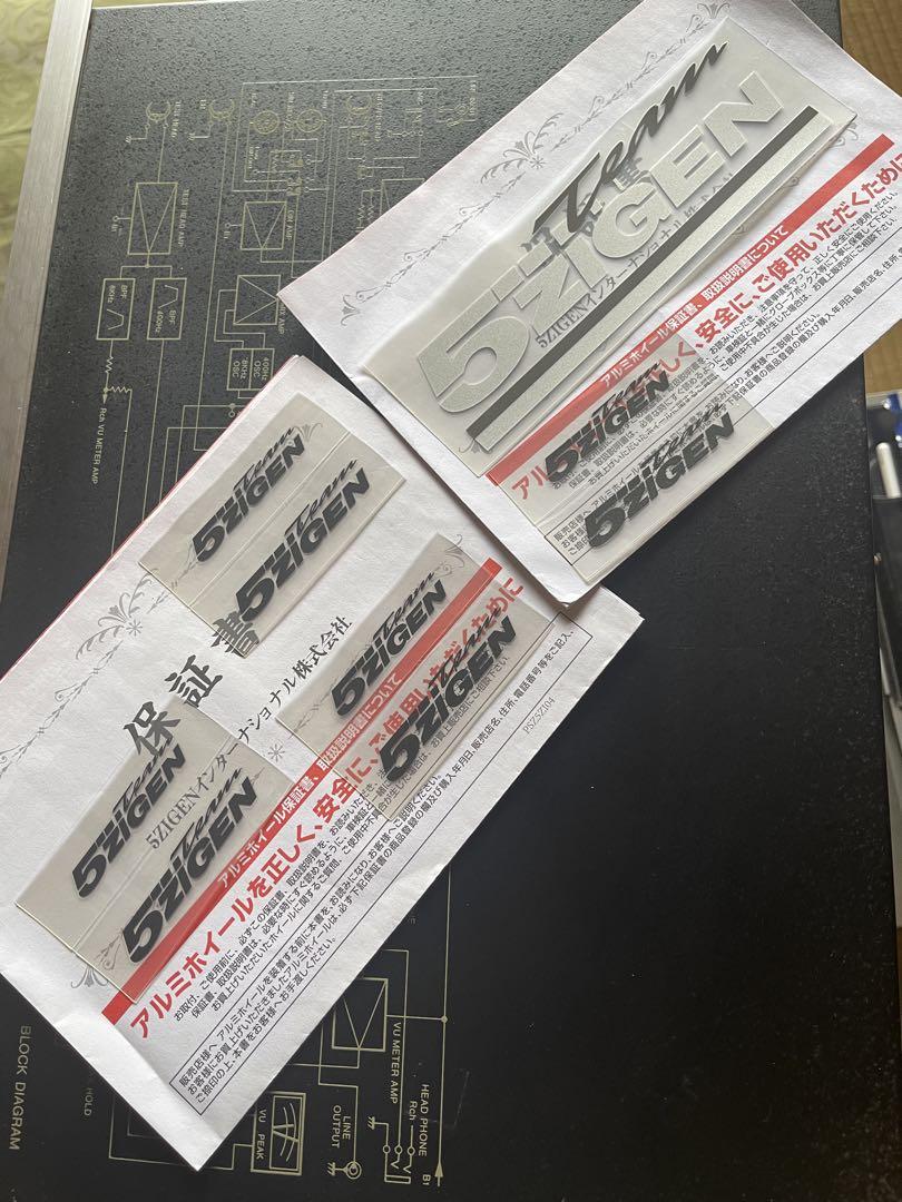 5ZIGEN 16インチ×6J＋45 美品 タイヤおまけ