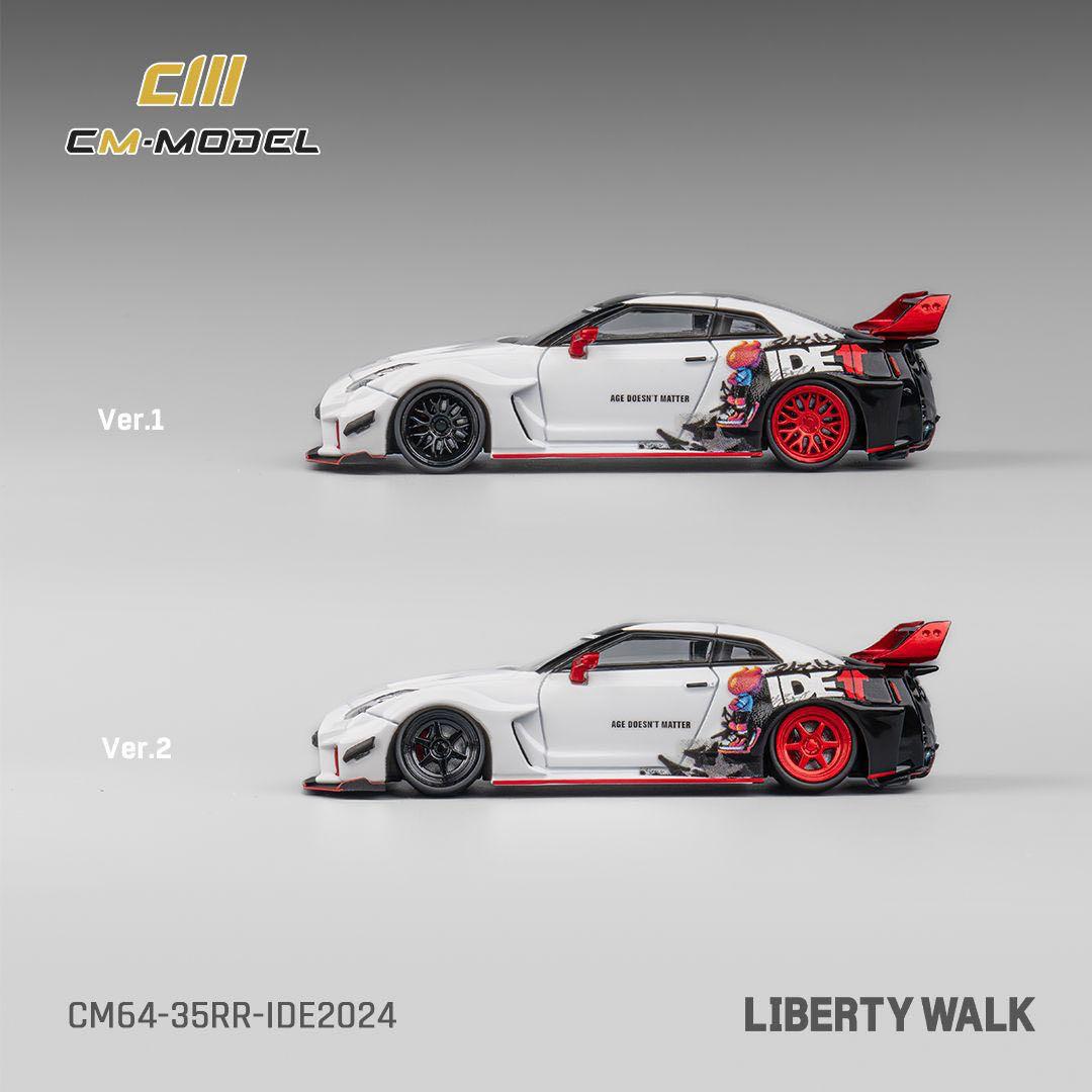 激レア 限定品 1/64 CM-MOEDL LBWK 日産 35GT-RR