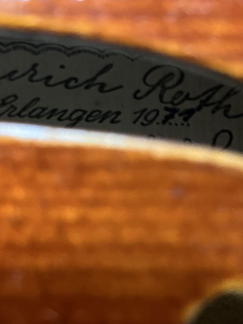 バイオリン　guarneri 1736 グァルネリ・デル・ジェス