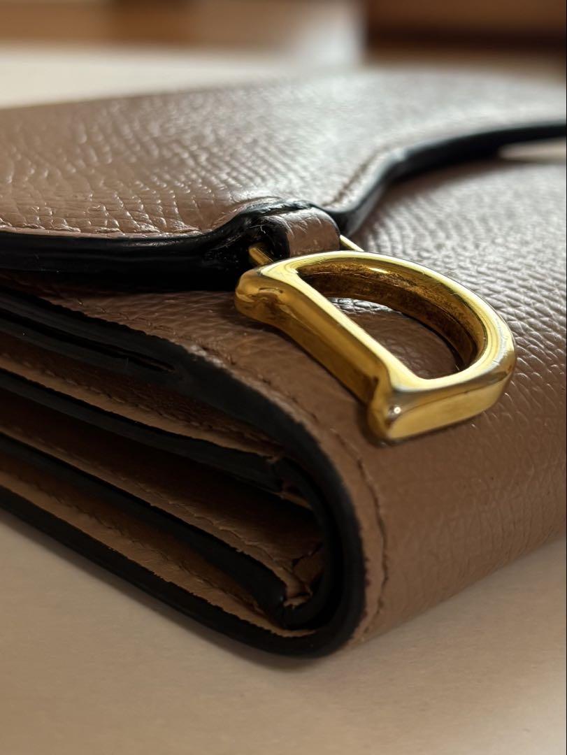 【DIOR】Saddle サドル　ロータスウォレット ディオール　財布