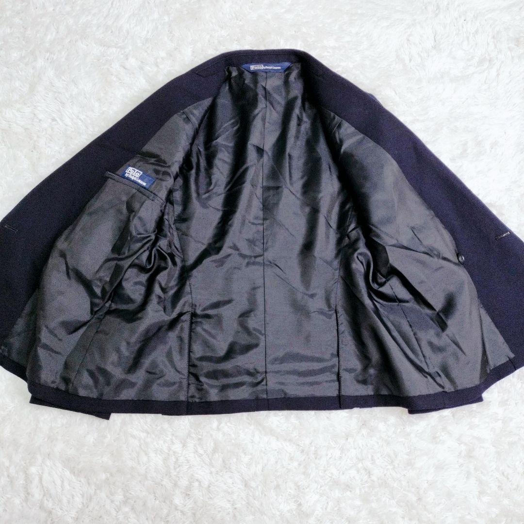 Polo by Ralph Lauren 金ボタン　紺ブレ　ダブル　セットアップ
