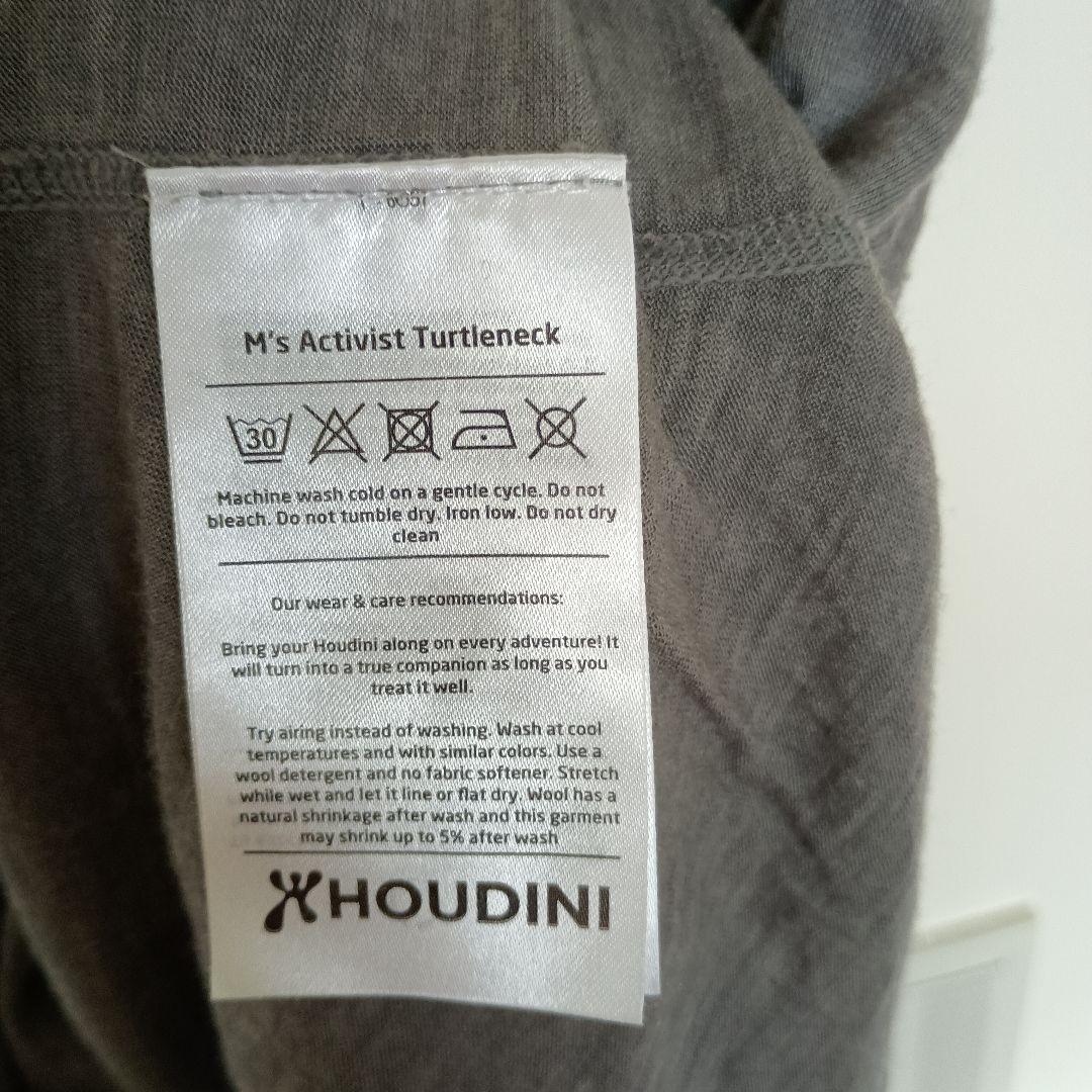 Houdini フーディニ アクティビストタートルネック メンズxs