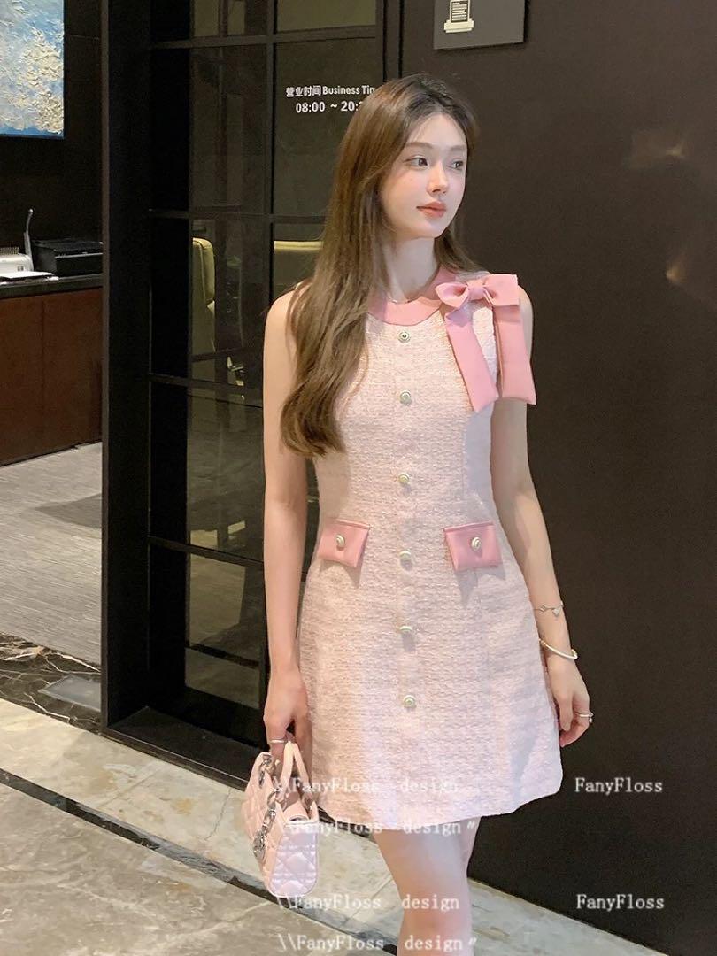 春夏ミニワンピース❤️シンプル可愛いデザイン！