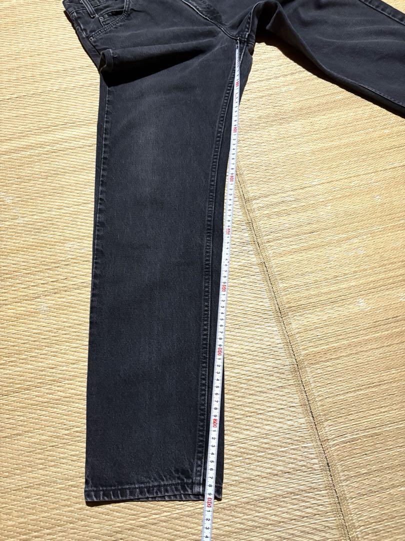 Levi’s 505 ブラックジーンズ　USA製　W34 L32