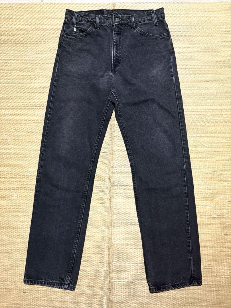 Levi’s 505 ブラックジーンズ　USA製　W34 L32