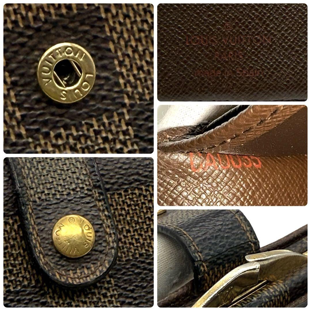 超美品✨ルイヴィトン ダミエ ヴィエノワ がま口財布 コンパクト財布
