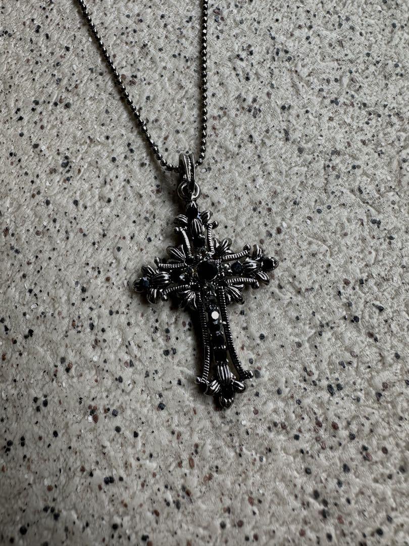 アクセサリー jewelry cross top necklace