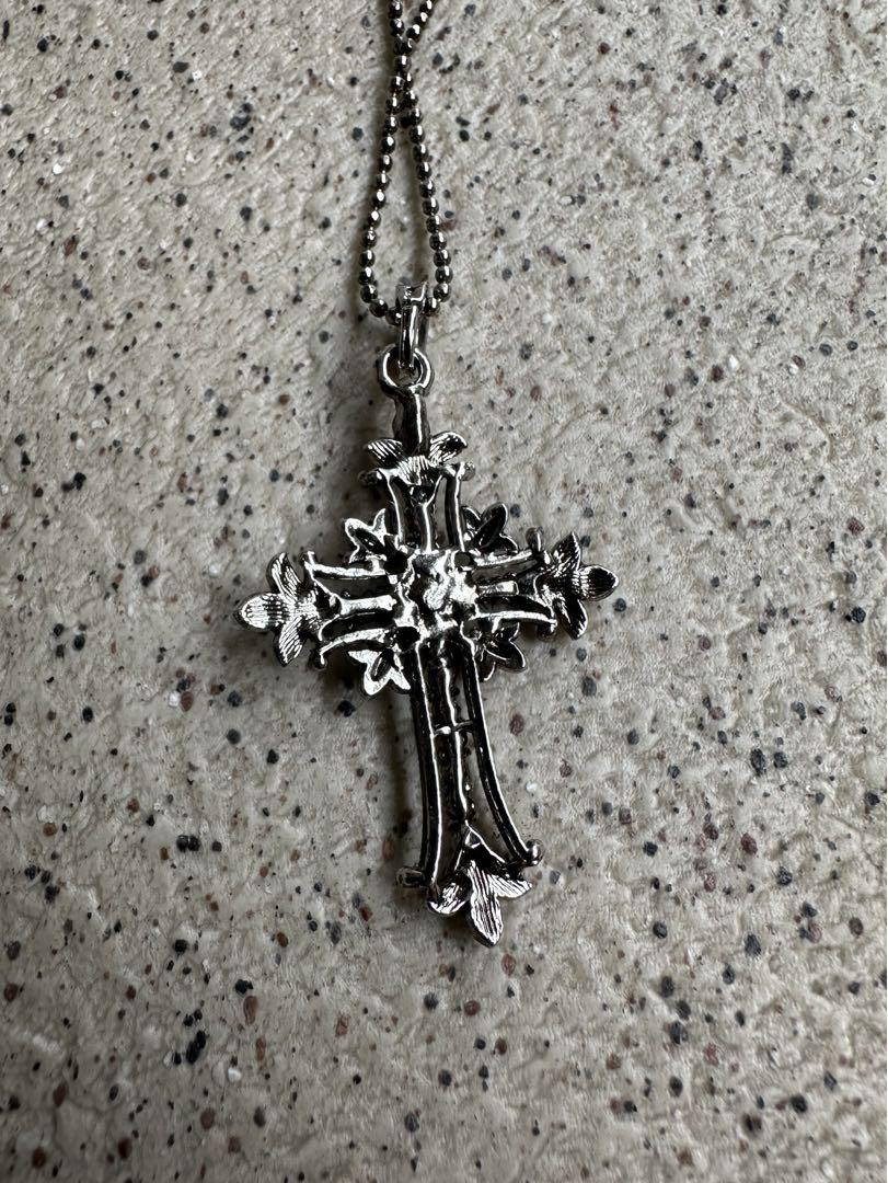 アクセサリー jewelry cross top necklace