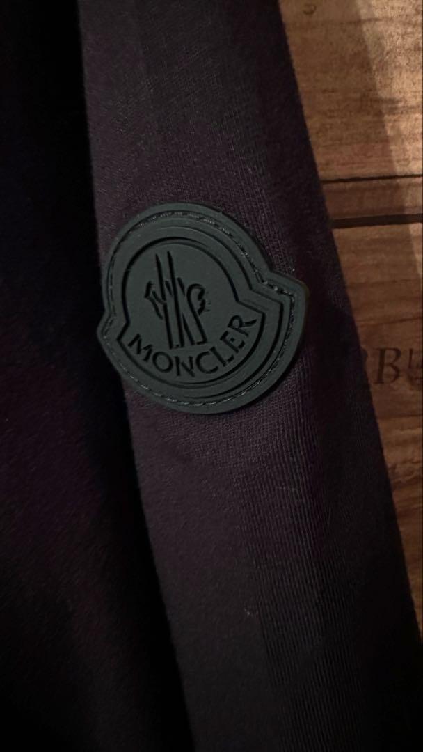 MONCLER モンクレール Tシャツ　XXL メンズ　黒　ブラック　半袖