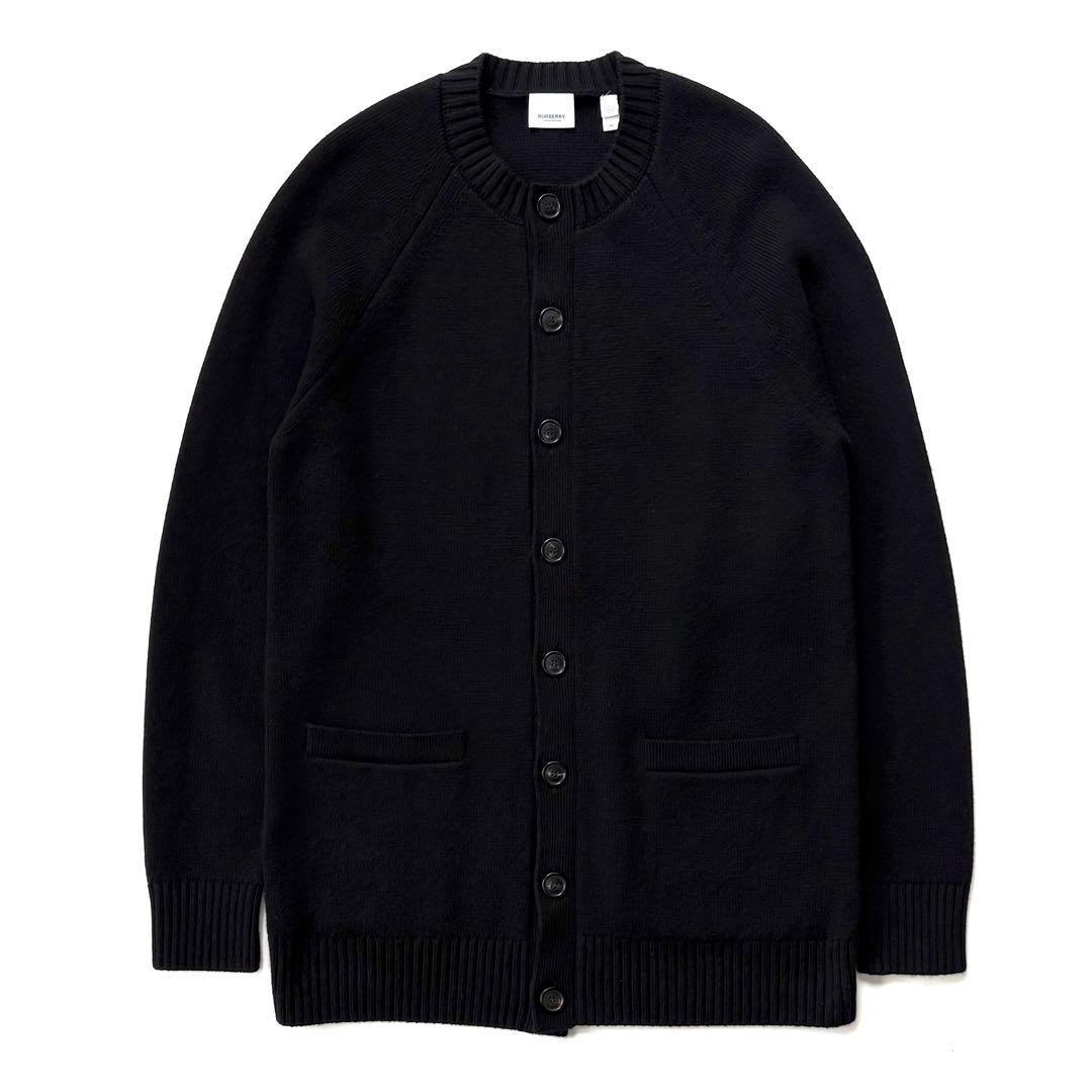 BURBERRY カシミヤ100% カーディガン ブラック