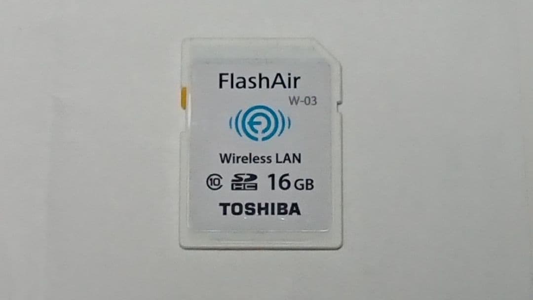TOSHIBA FLASHAIR W-03 16GB