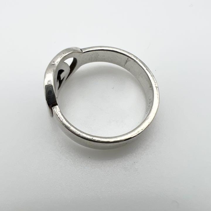 お得定番人気 美品 GGリング 21号 シルバー925 LWVPw-m75227222991 グッチ インターロッキング 新作定番