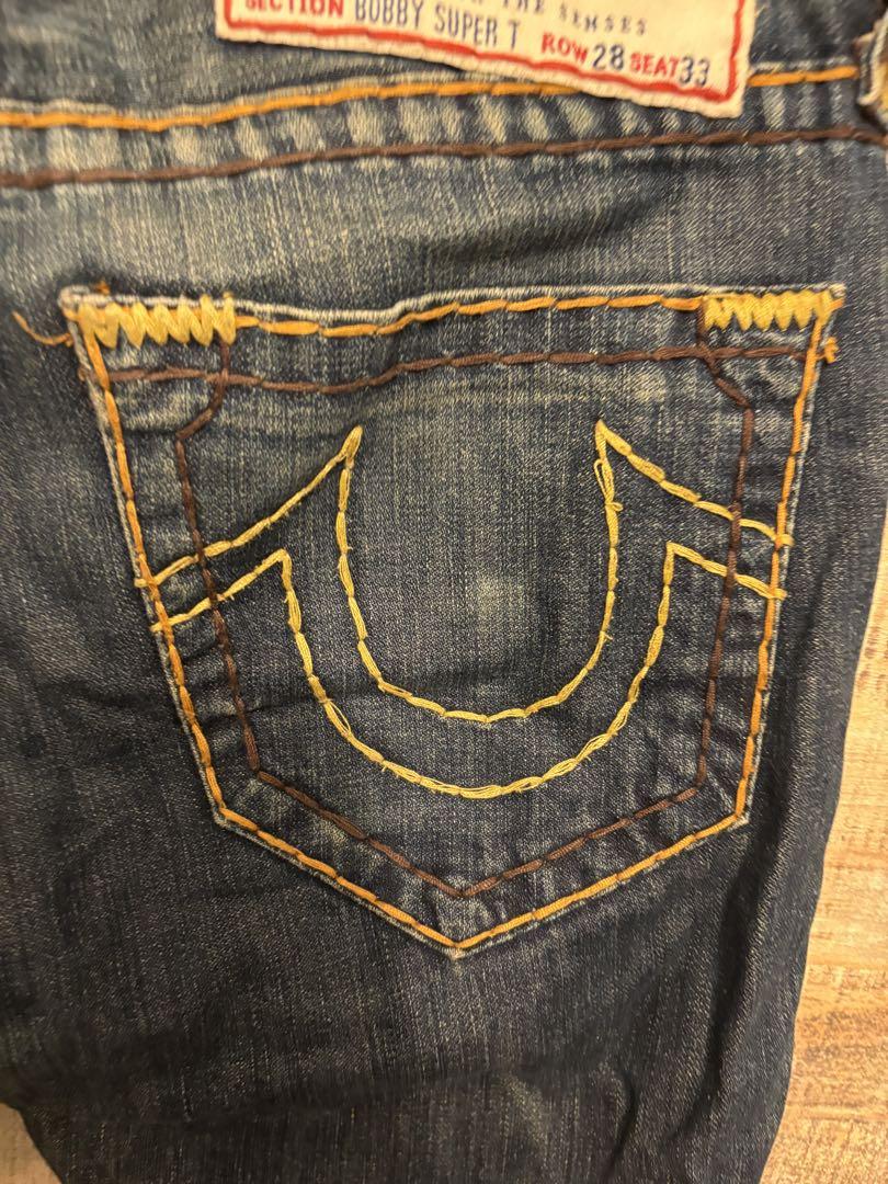 希少！USA製 TRUE RELIGION BOBBY SUPER T 28