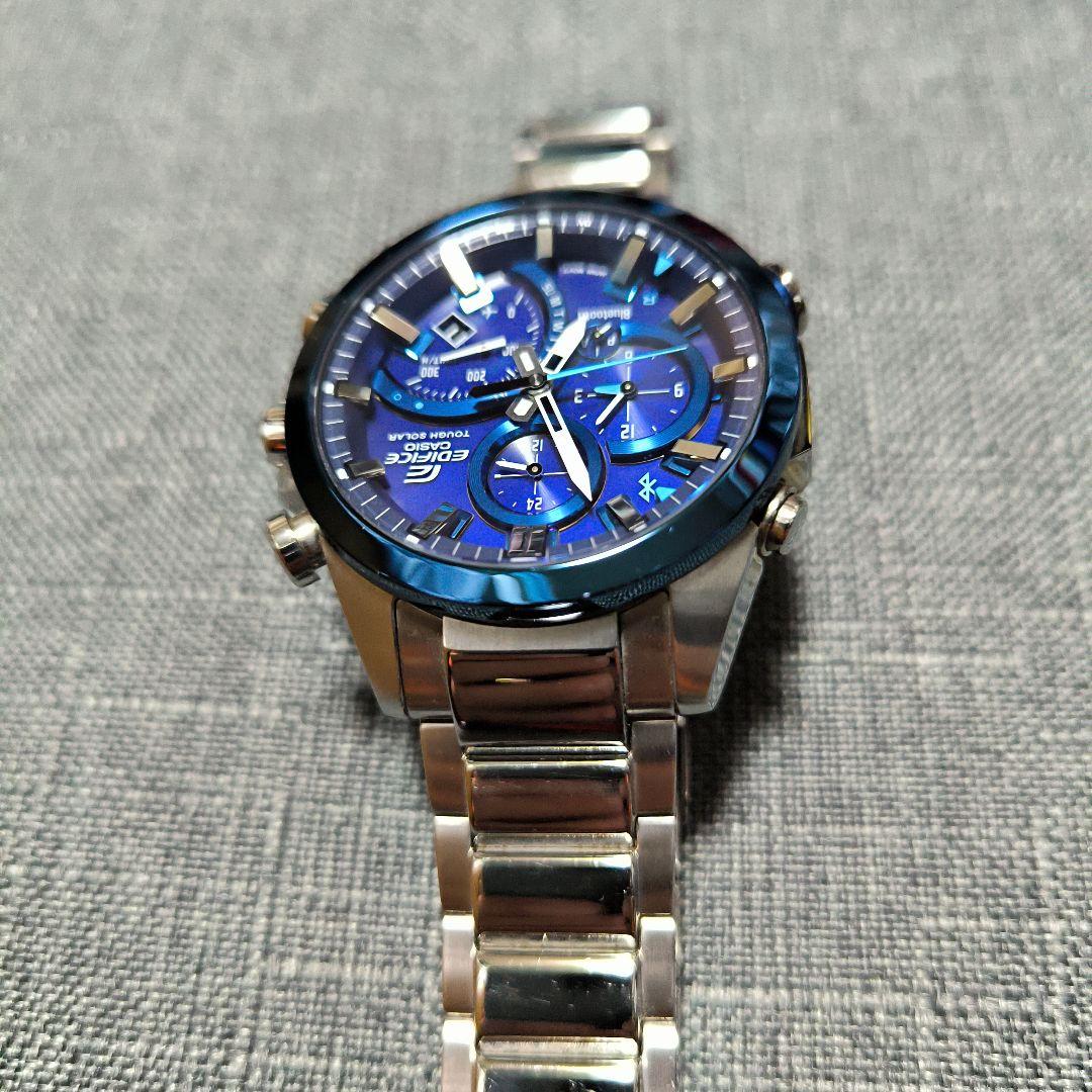 EDIFICE EQB−501 ソーラー時計 - メルカリ