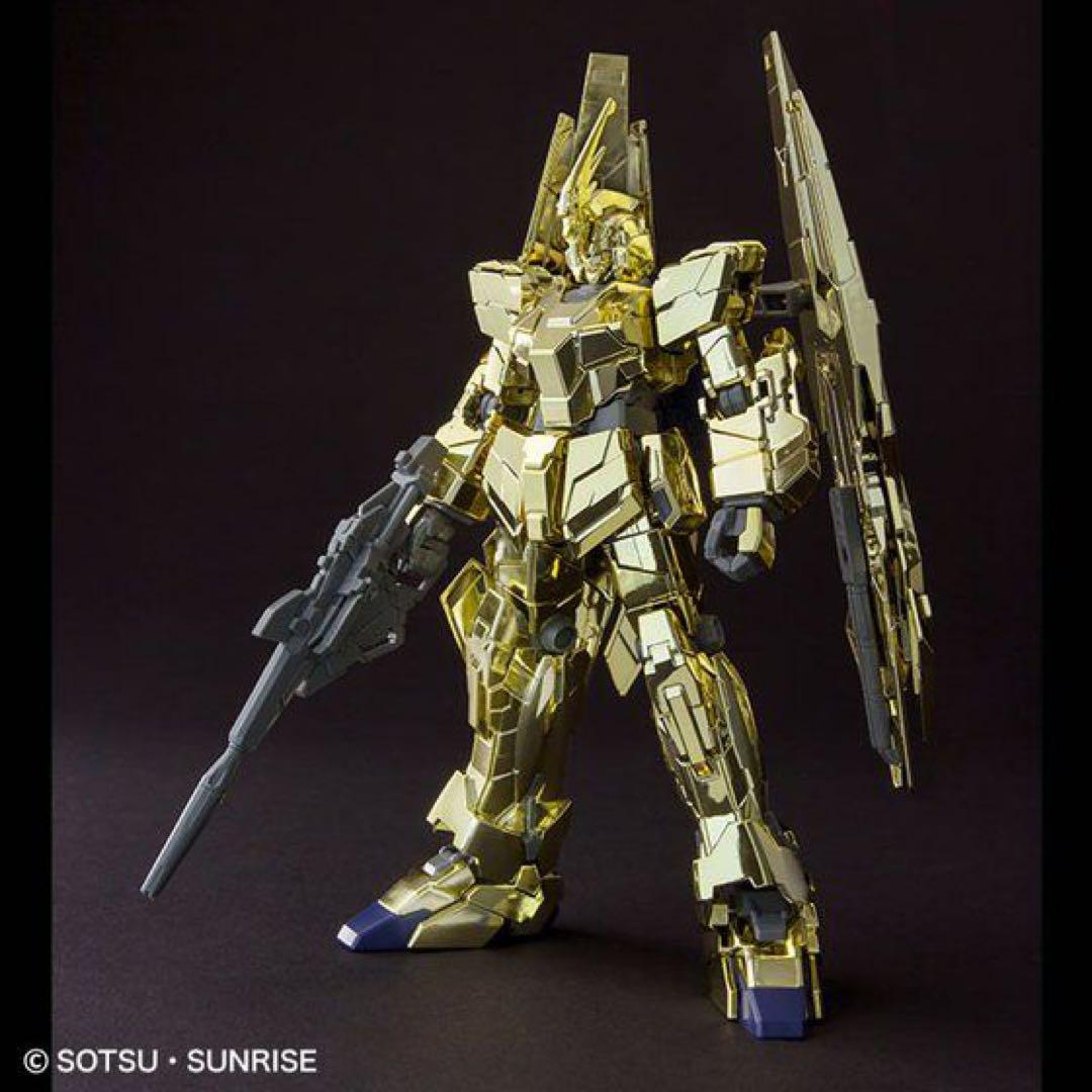 HG 1/144 ユニコーンガンダム3号機 フェネクス ゴールドコーティング