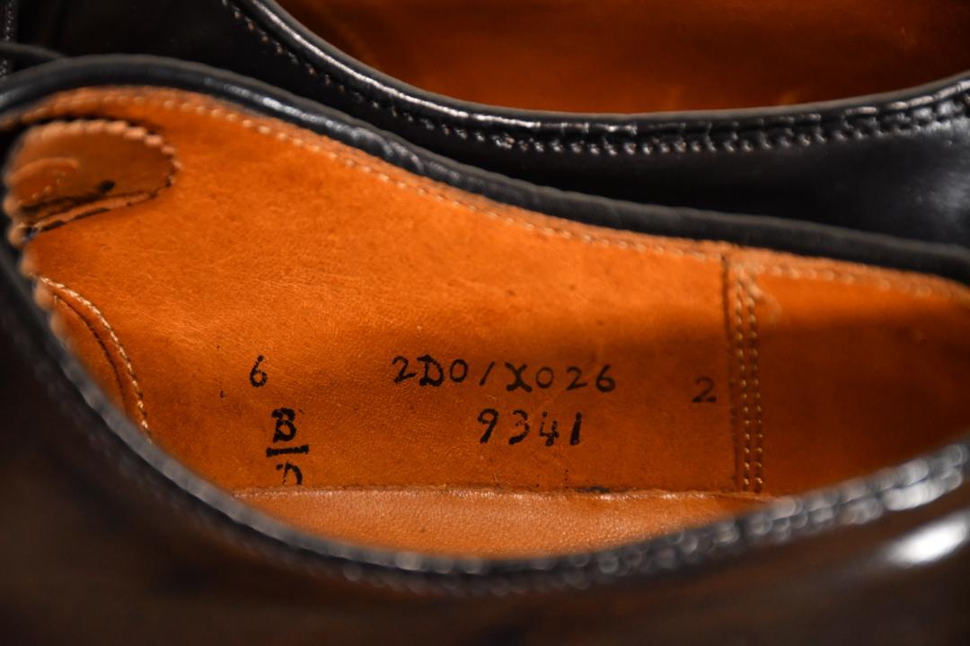 靴 ALDEN #9341 cordovan 6B/D 24cm