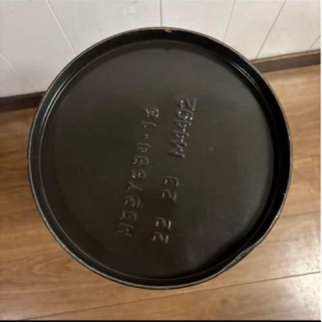 美品　米軍　実物　ペール缶　ドラム缶　ODグリーン　送料無料 米軍 実物 ペール缶 ドラム缶 ODグリーン 送料無料 - メルカリ