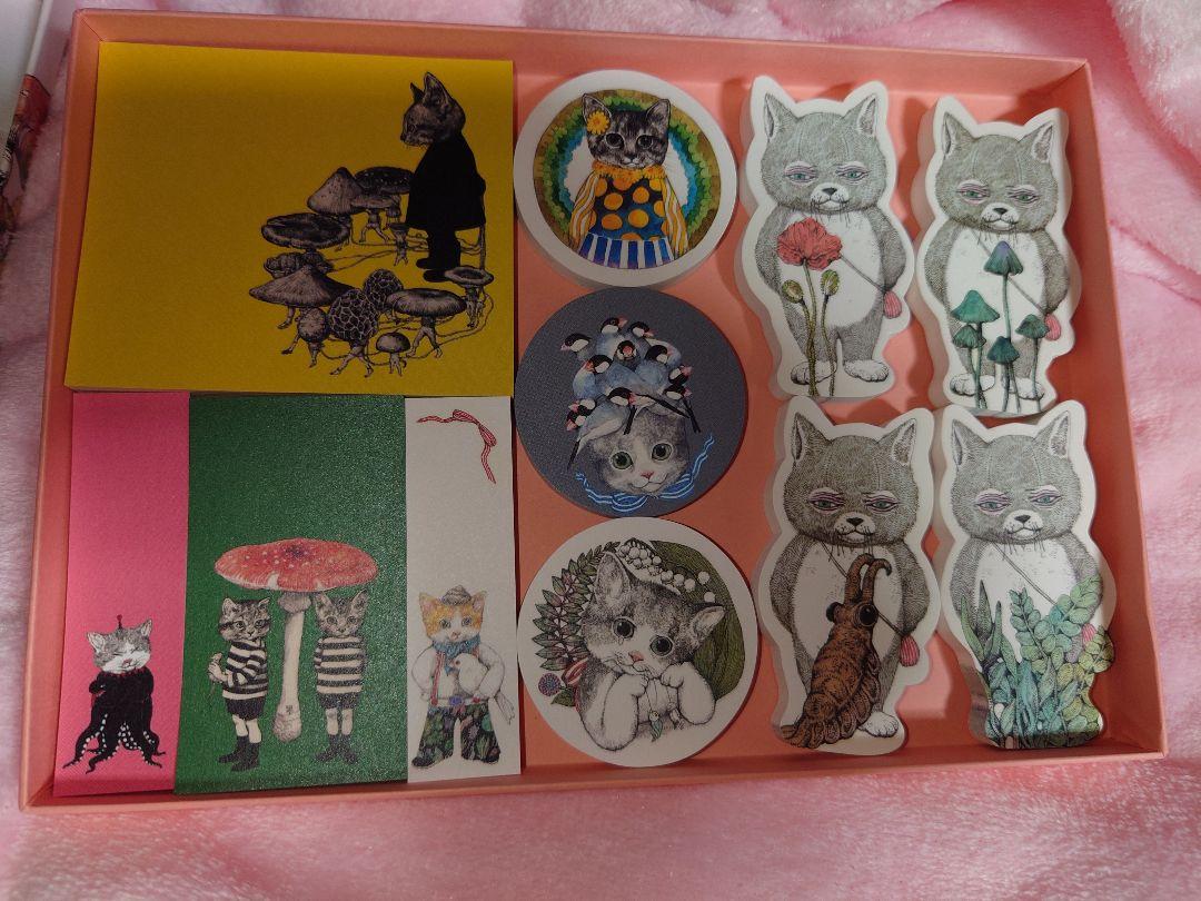 ヒグチユウコ　付箋　セット　❨猫❩