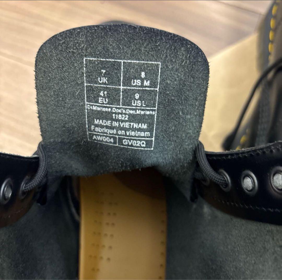ドクターマーチン 8ホールブーツ 11822 メンズ SIZE UK 7 (M)