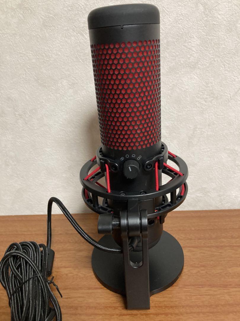HyperX QuadCast USB コンデンサーマイク 4P5P6AA
