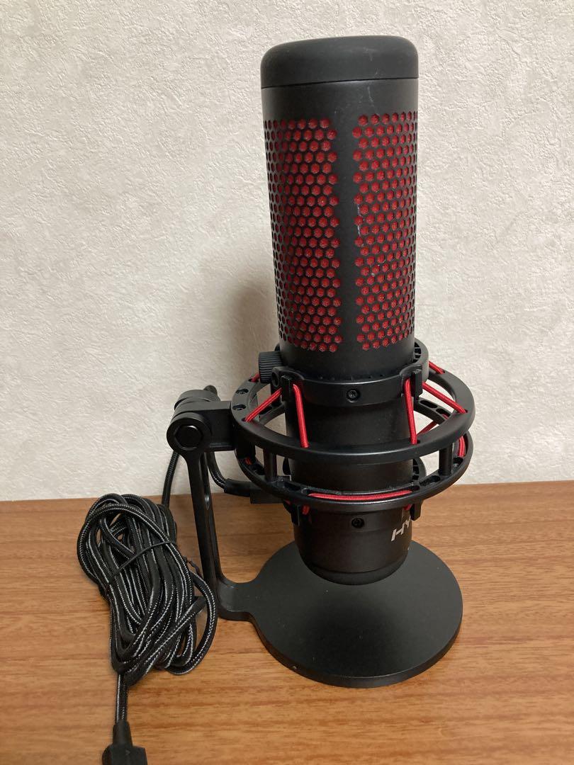 HyperX QuadCast USB コンデンサーマイク 4P5P6AA