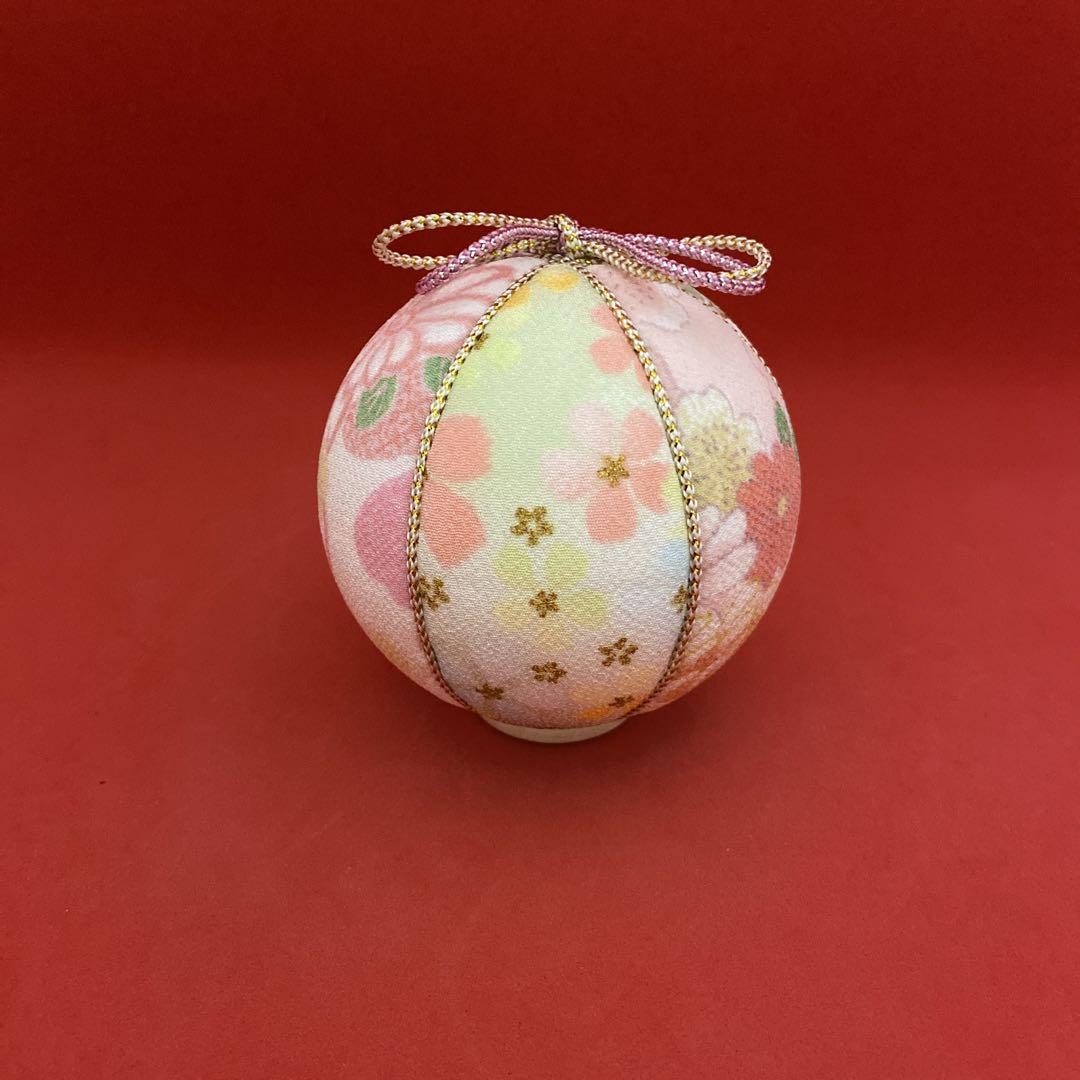 春色　羽子板　お正月飾り　つまみ細工　鞠　和玉　ちりめん
