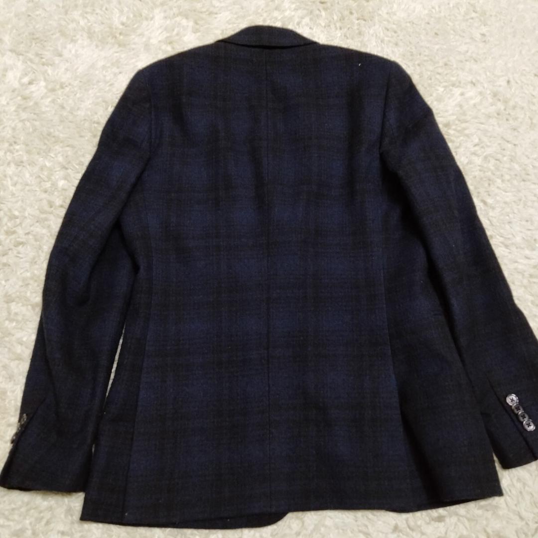 美品　PaulSmith ポールスミス　ジャケット　総柄　リーフ柄　チュック　M