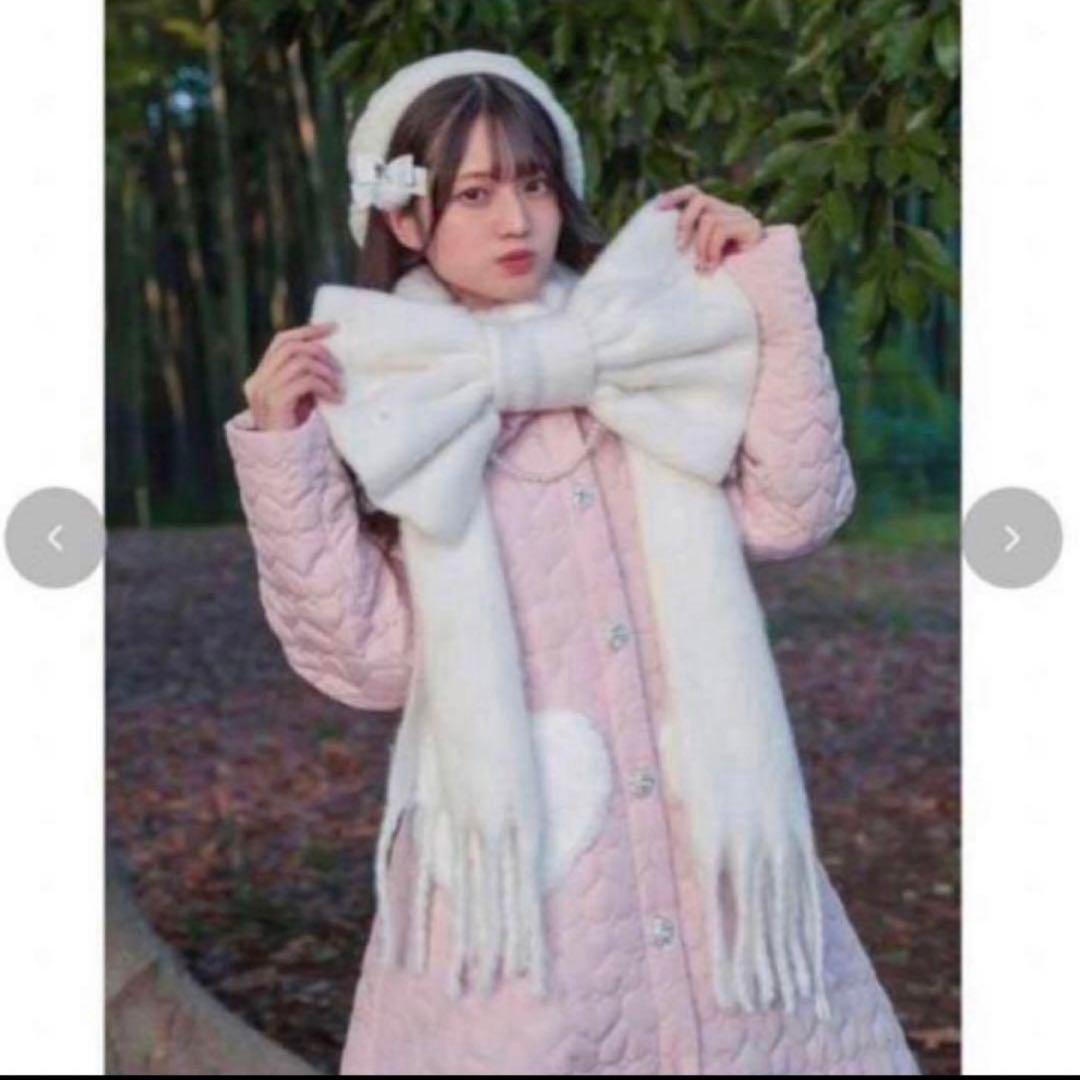 【新品 イタリア染めファーマフラー】シャドーフォックス【ストロベリーアイス】 新品 イタリア染めファーマフラー】シャドーフォックス【ストロベリー