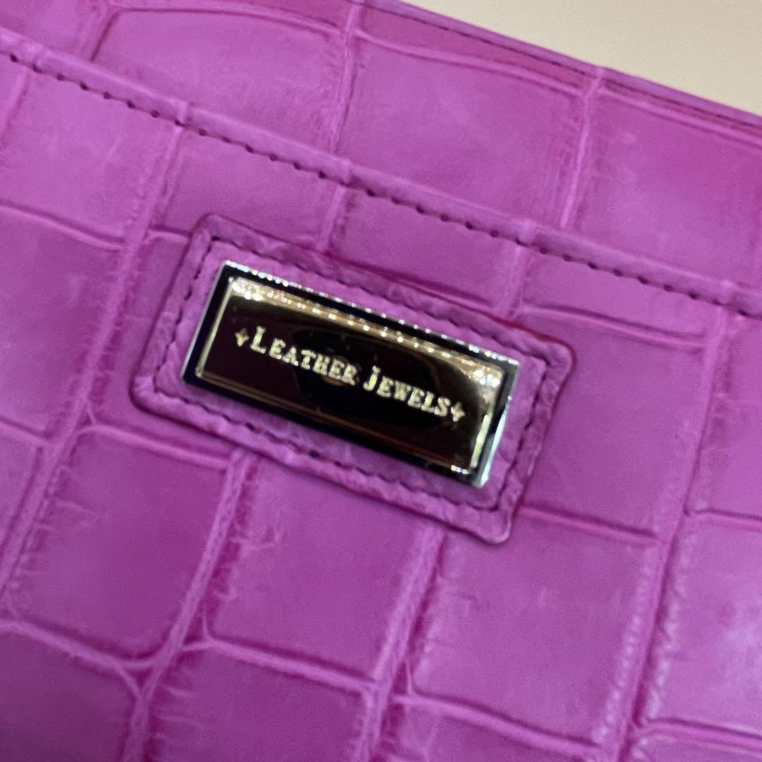 ほぼ新品】レザージュエルズ クリスタルレプティルズ 長財布