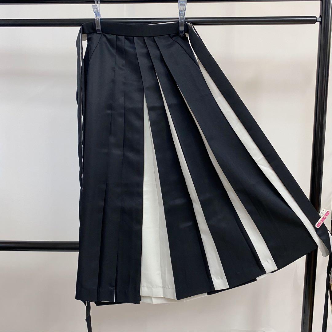 とバイカラ 卒業袴 2点セット 鶴柄 卒業袴セット 卒業式 Stbiz M バイカラー袴 ２尺袖着物 袴 びいただけ Www Blaskogabyggd Is