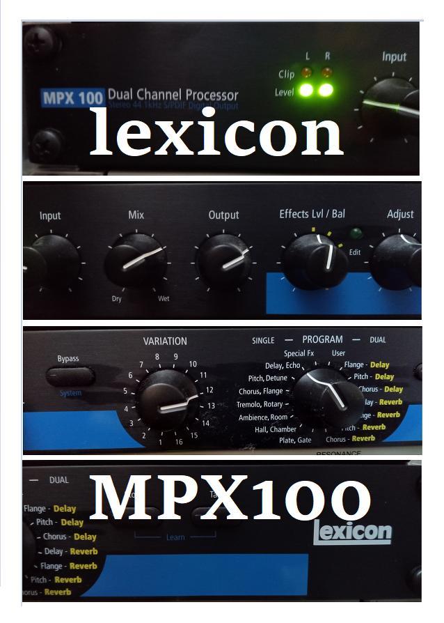 Lexicon MPX100 マルチエフェクター ディレイ リバーブ