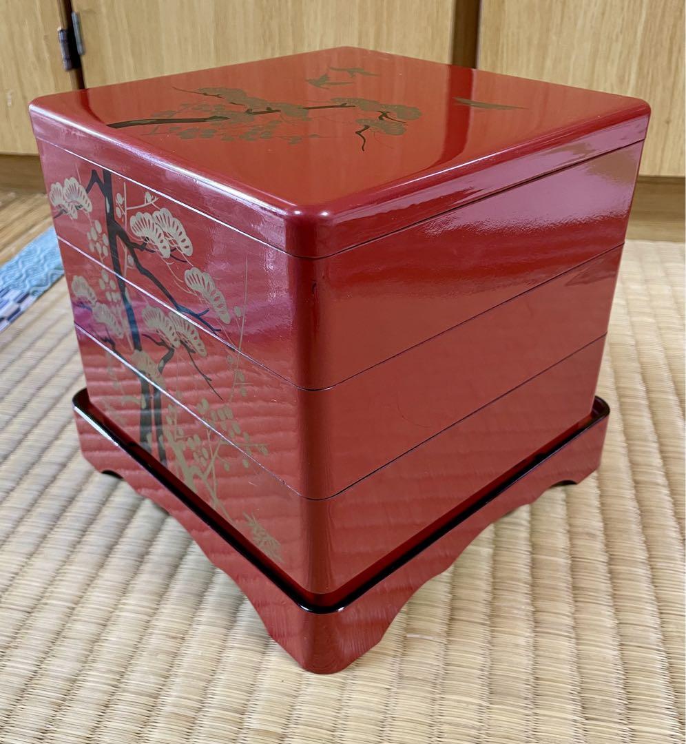 重箱3段台付き