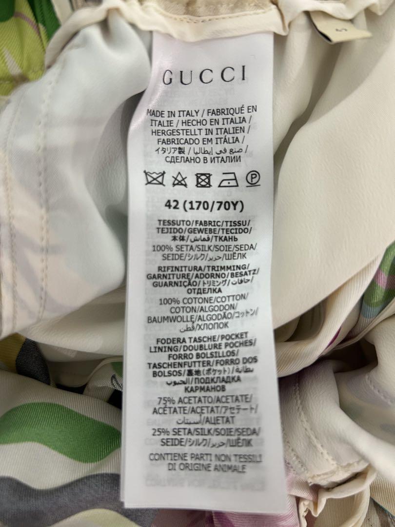 専用！新品未使用GUCCI フラワープリント パンツ サイズ