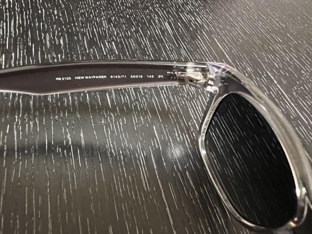 Ray-Ban RB2132 サングラス クリア/ブラック
