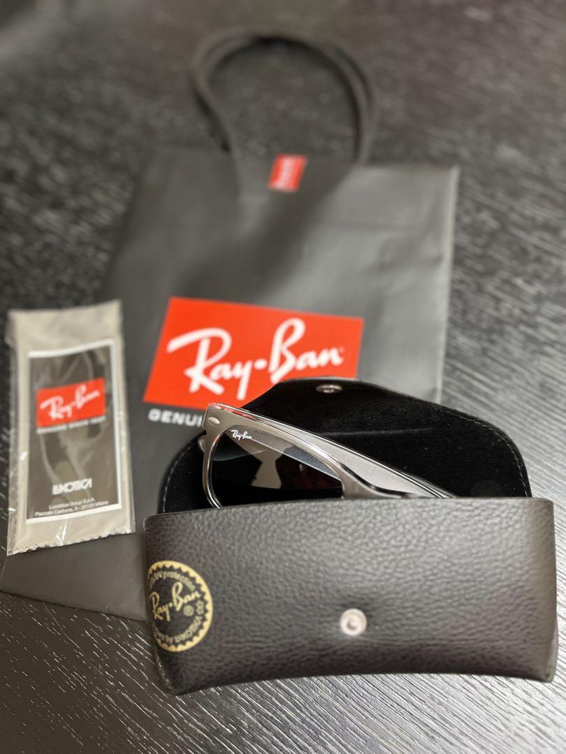 Ray-Ban RB2132 サングラス クリア/ブラック