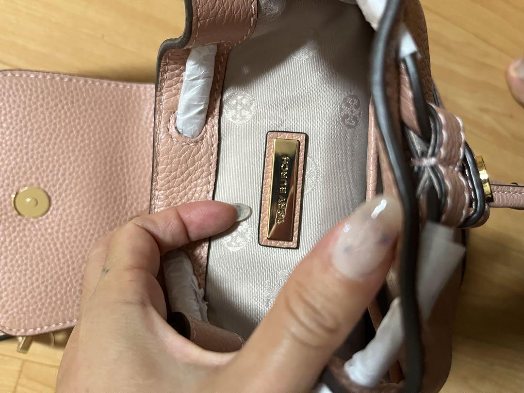 Tory Burch ピンク レザー バックパック