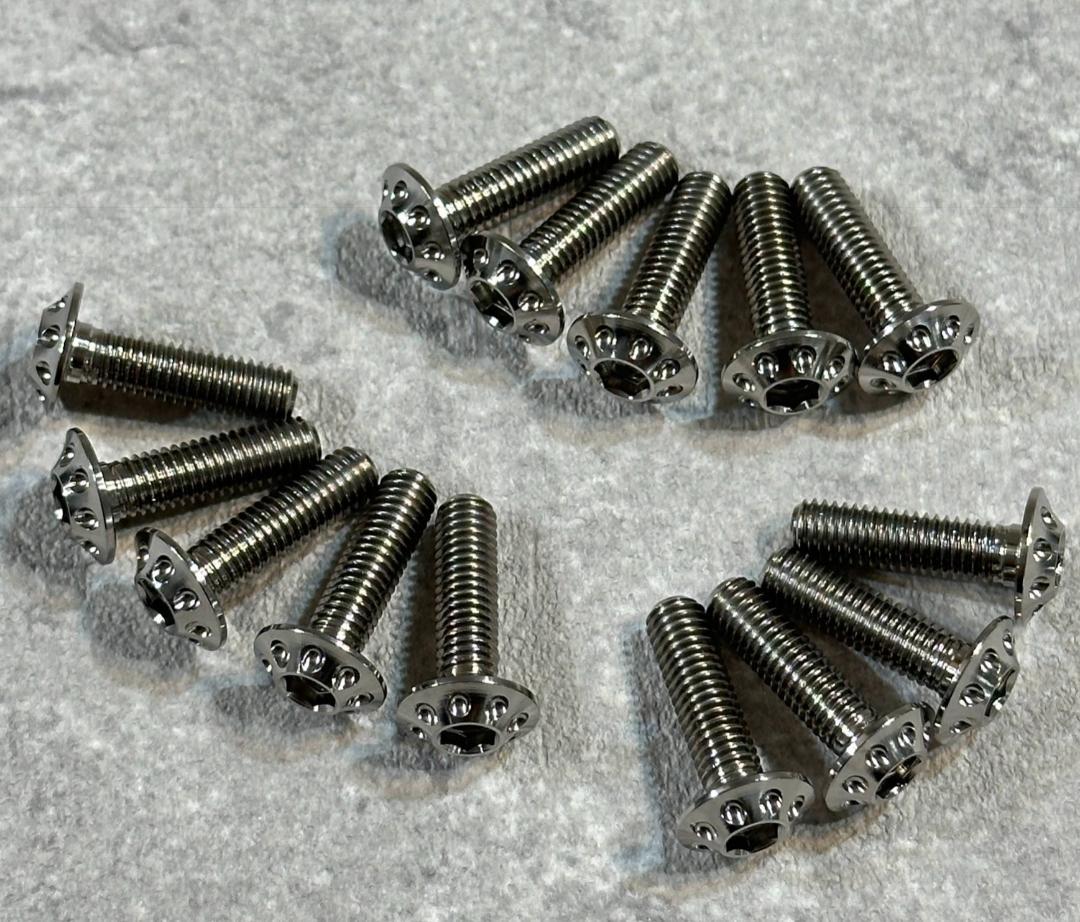 チタンボルト DUCATI M5 x 18mm 14本セット a162