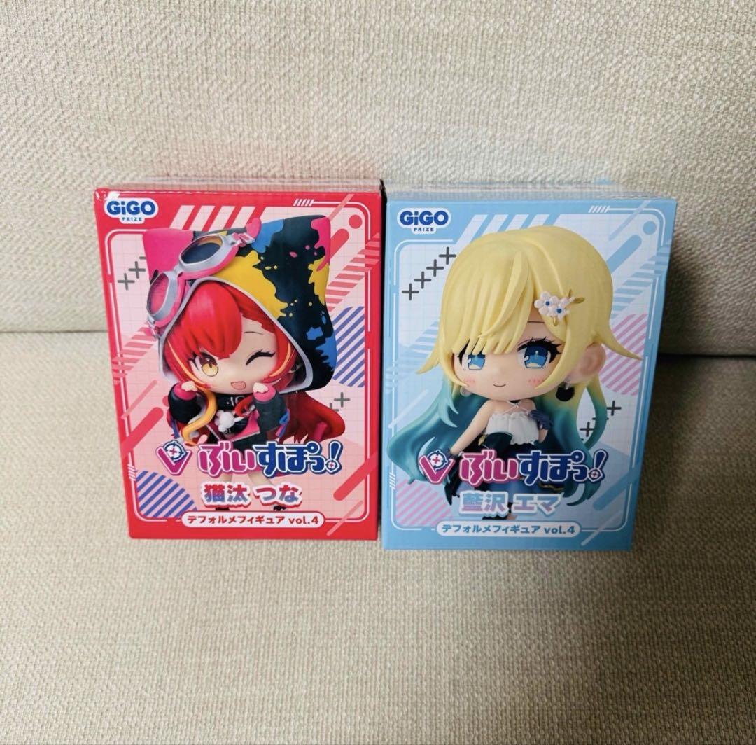 ぶいすぽっ！ デフォルメフィギュア vol.4 藍沢エマ 猫汰つな 2点セット