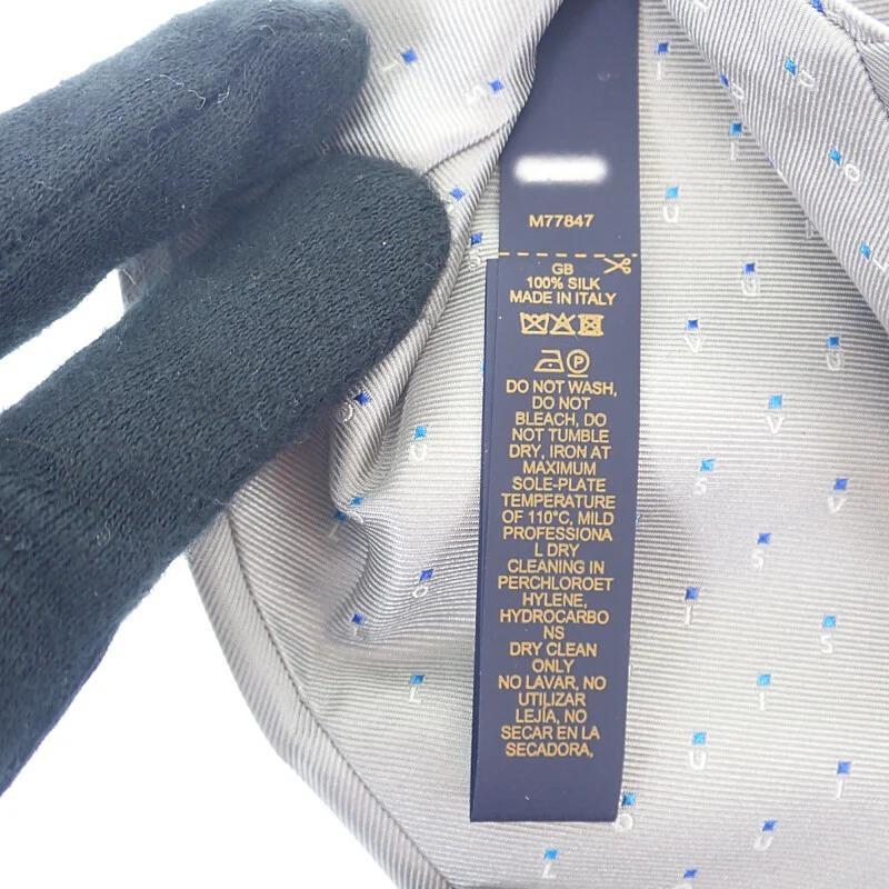 LOUIS VUITTON クラヴァット LVスペリング M77847 ネクタイ