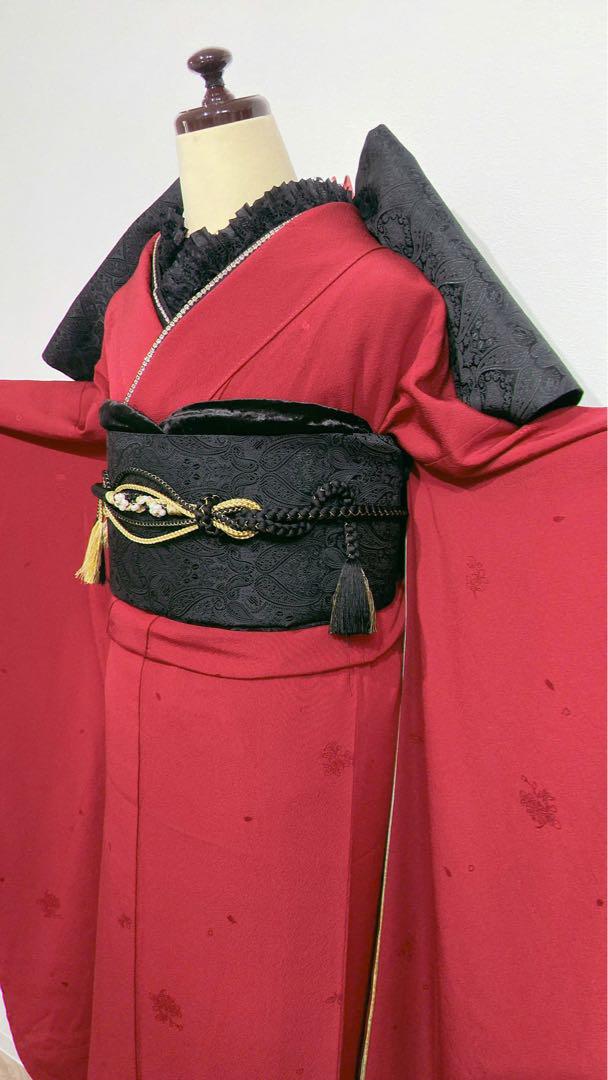 美品　振袖　成人式　フルセット　正絹　　振袖フルセット