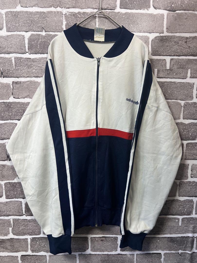 Adidas トラックジャケット80S アディダス ブルゾン トレフォイル