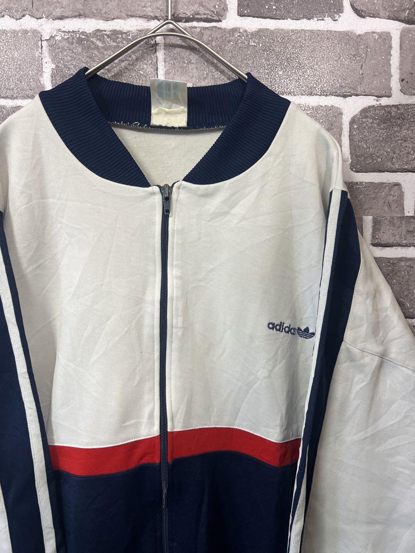 Adidas トラックジャケット80S アディダス ブルゾン トレフォイル