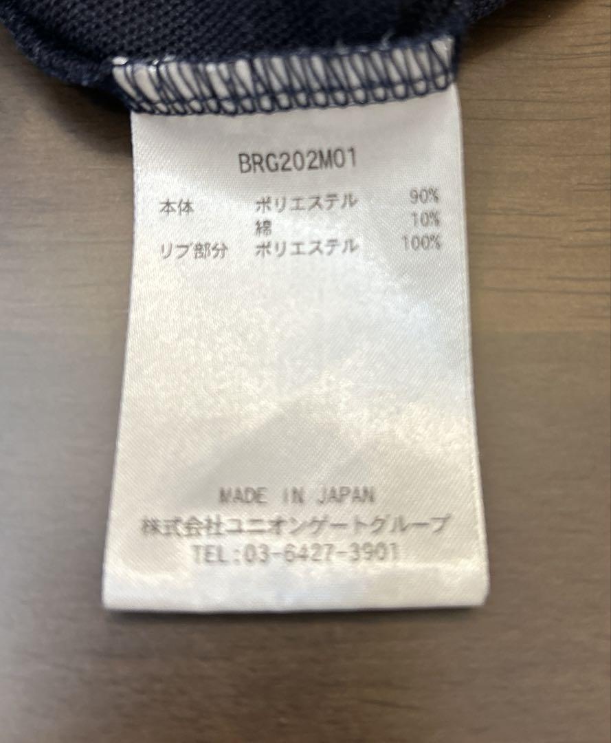 Briefing Golf ポロシャツ　Mサイズ　ネイビー