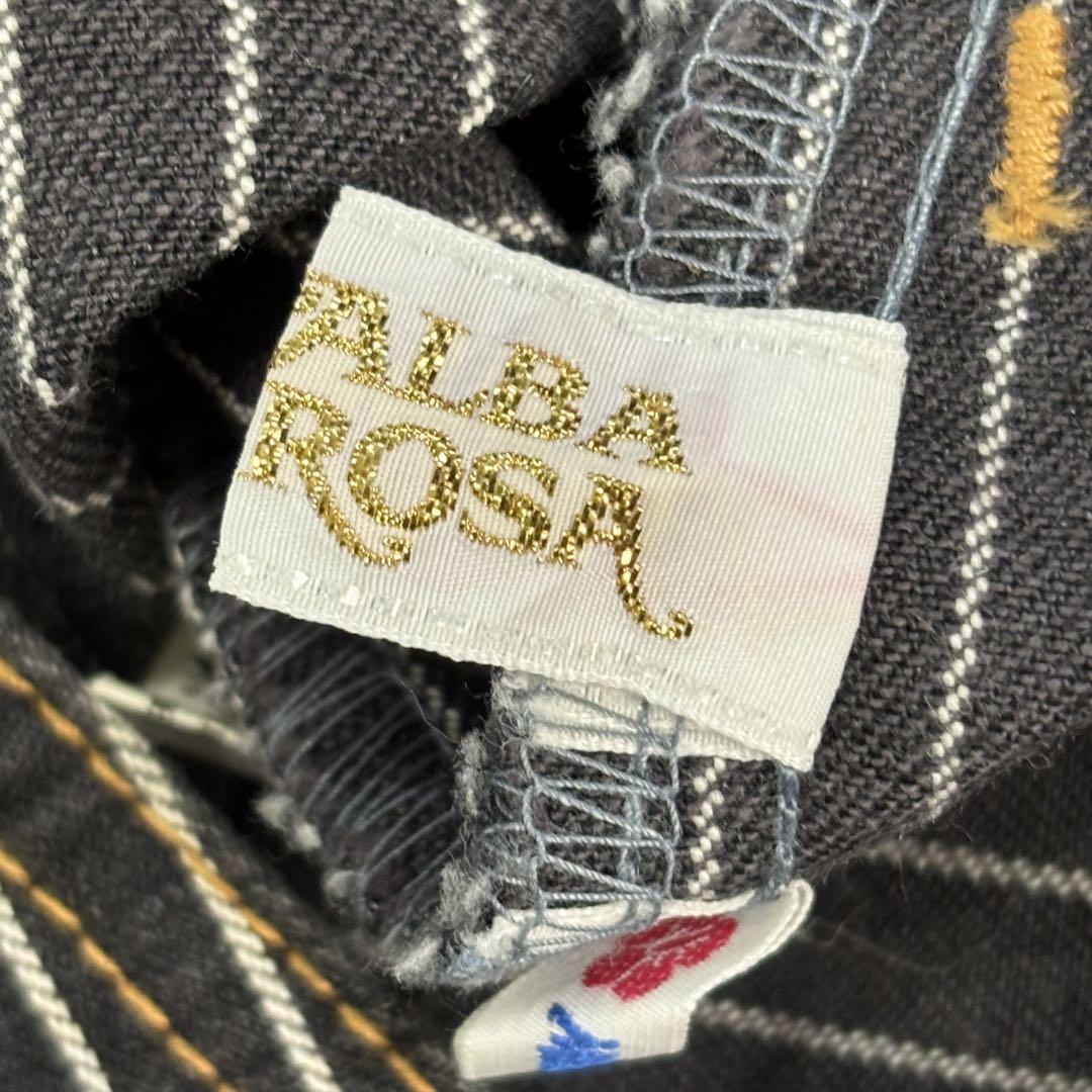 y2k ALBA ROSA ブーツカットフレアジーンズ 平成ギャル ヒッコリー