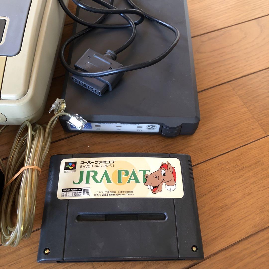 スーパーファミコンJRA NTTモデム セット