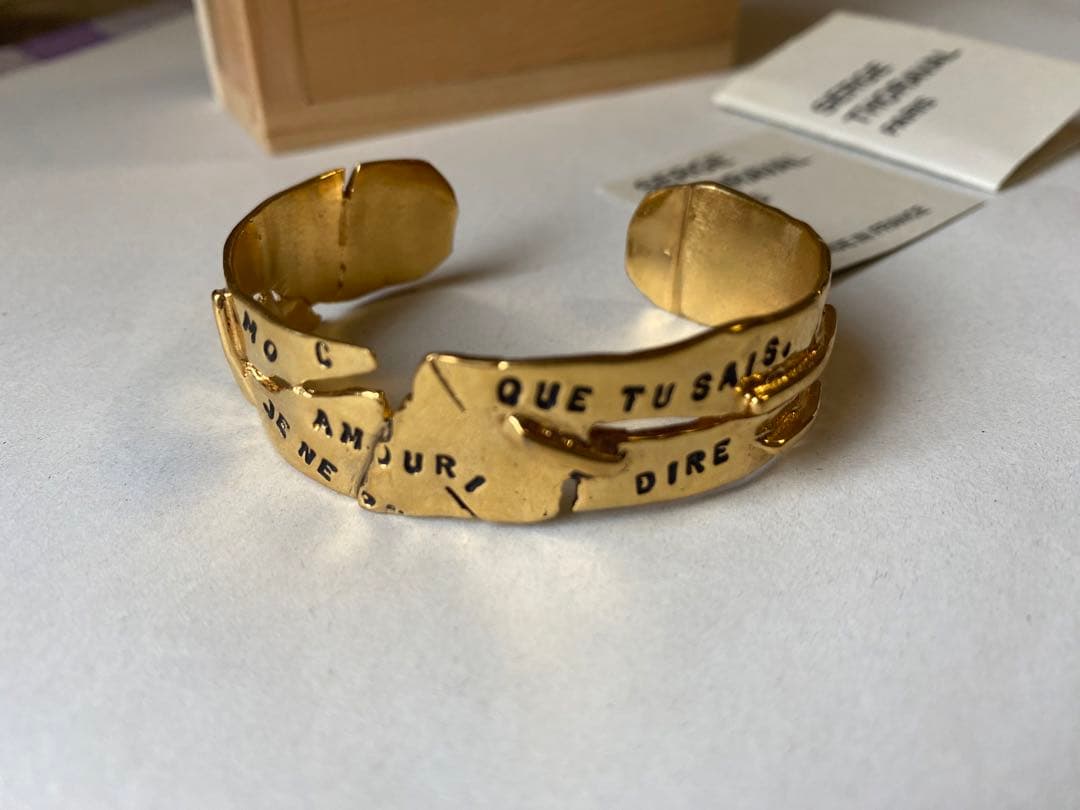 セルジュトラヴァル　バングル　断片　南青山店限定