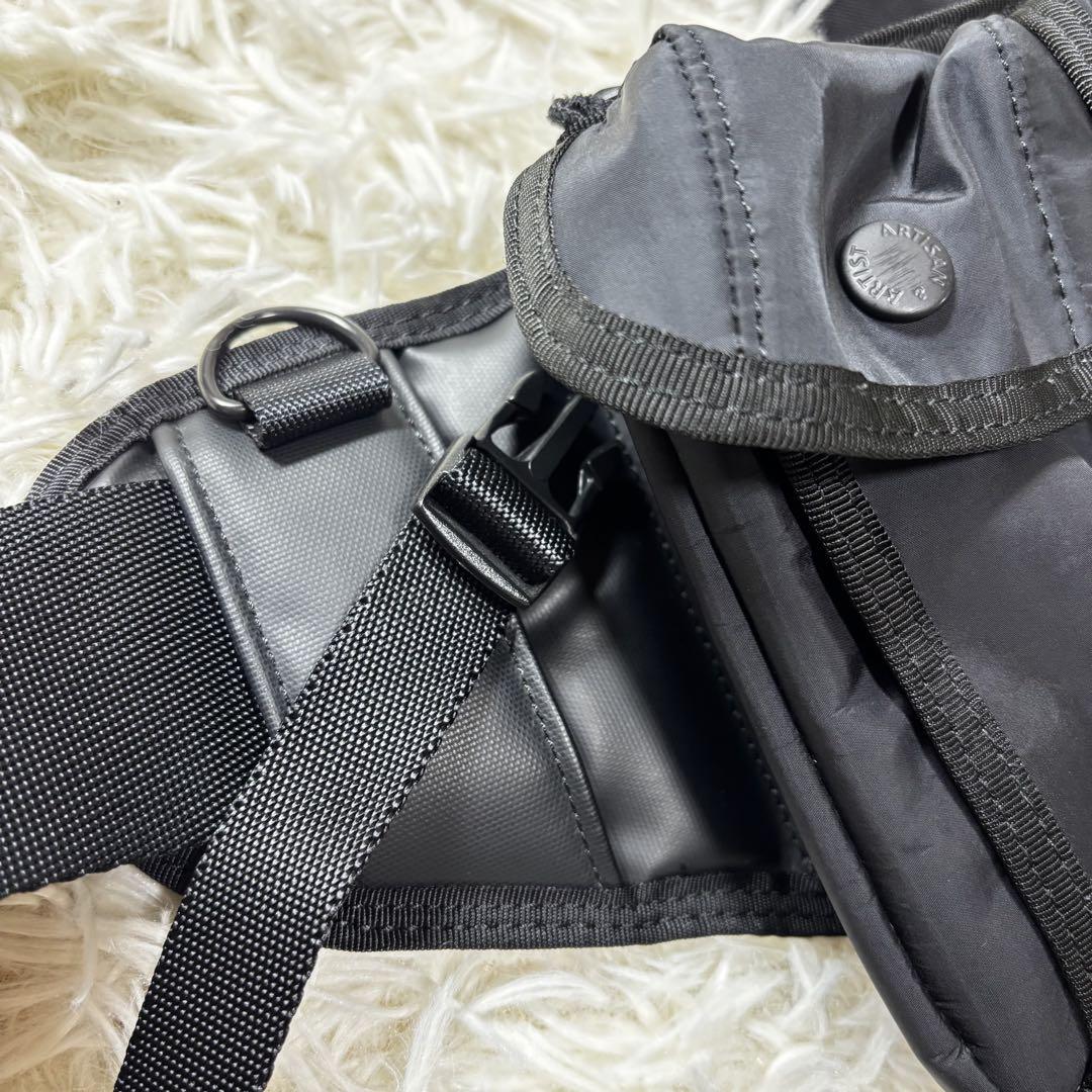 アルティザン&アーティスト 2way ウエストバック ショルダー 黒 ACAM