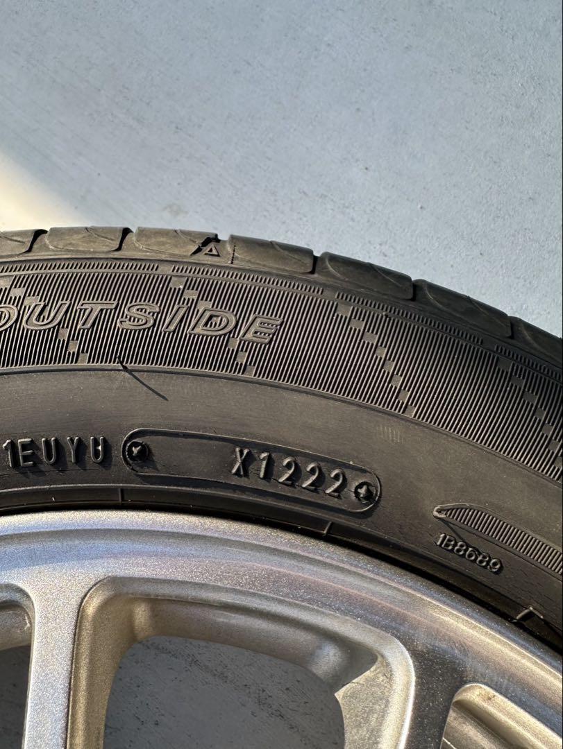 175/65R15 ダンロップ　夏タイヤホイールセット